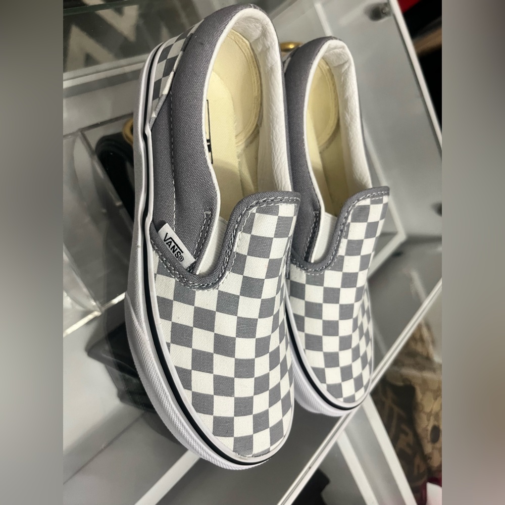 Vans Kids Sneakers - White and Gray